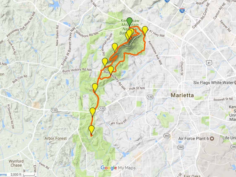 New Date Kennesaw Mountain 15 5 Miles Of Fun Tue Jan 2 2024   23391 